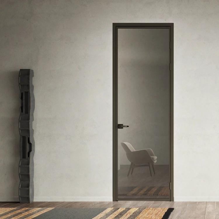 Скрытые двери Clear 40 Aludoors Алюминиевый профиль · Стекло