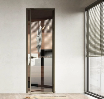 Скрытые двери Clear 40 Aludoors Алюминиевый профиль · Стекло