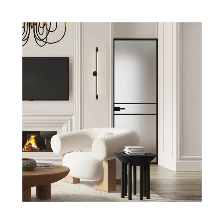 Скрытые двери Fly 40 Aludoors Алюминиевый профиль · Стекло