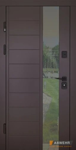 Двери входные на улицу Ufo Brown Cottage · Терморазрыв