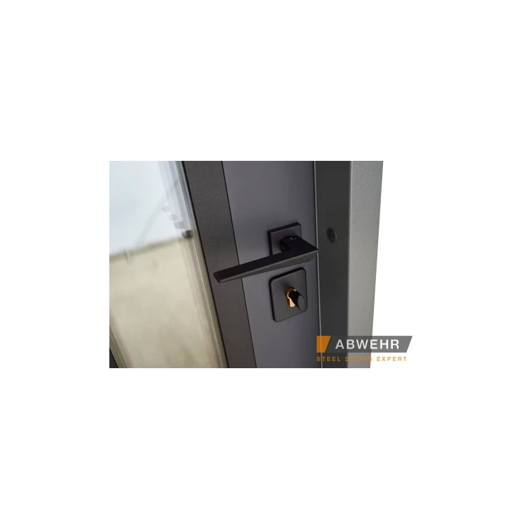 Двери входные на улицу Ufo Gray Cottage · Терморазрыв