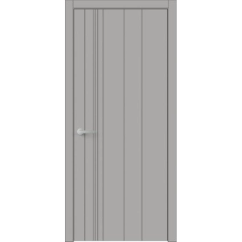 Межкомнатные двери West 58 Краска · Фрезерованный рисунок