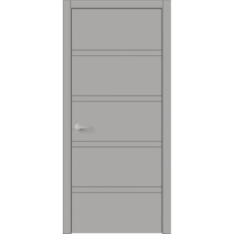 Межкомнатные двери West 75 Краска · Фрезерованный рисунок
