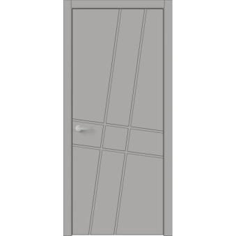 Межкомнатные двери West 75 Краска · Фрезерованный рисунок