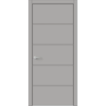 Межкомнатные двери West 75 Краска · Фрезерованный рисунок