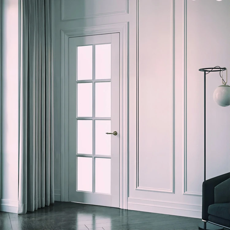 Межкомнатные двери из массива ясеня Grazia glass
