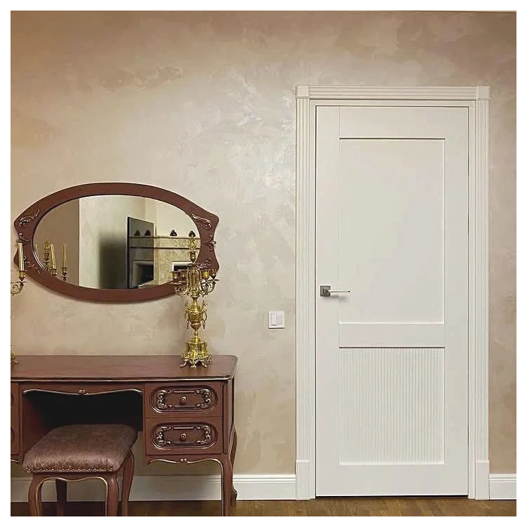 Межкомнатные двери из массива ясеня Elegia White