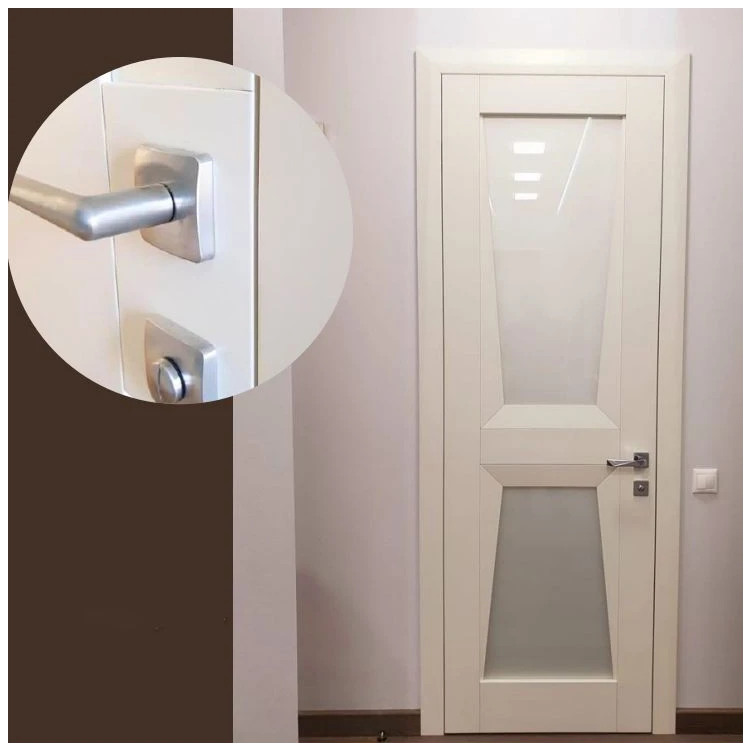 Межкомнатные двери из массива ольхи Novara glass
