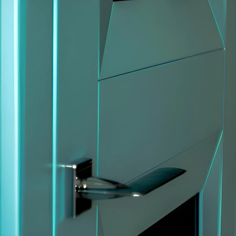 Межкомнатные двери из массива ольхи Novara glass