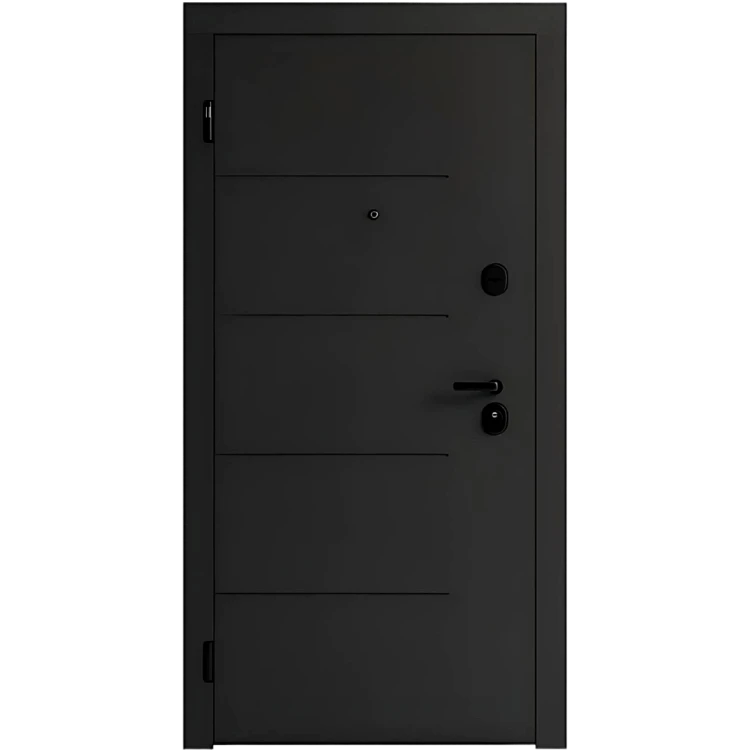 Двері в квартиру Basic F 101 Терморозрив · Антрацит