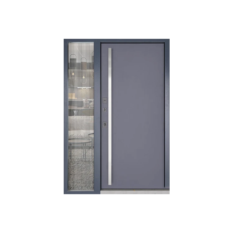 Simpli Frame Gray з фрамугою, терморозривом та дотягувачем