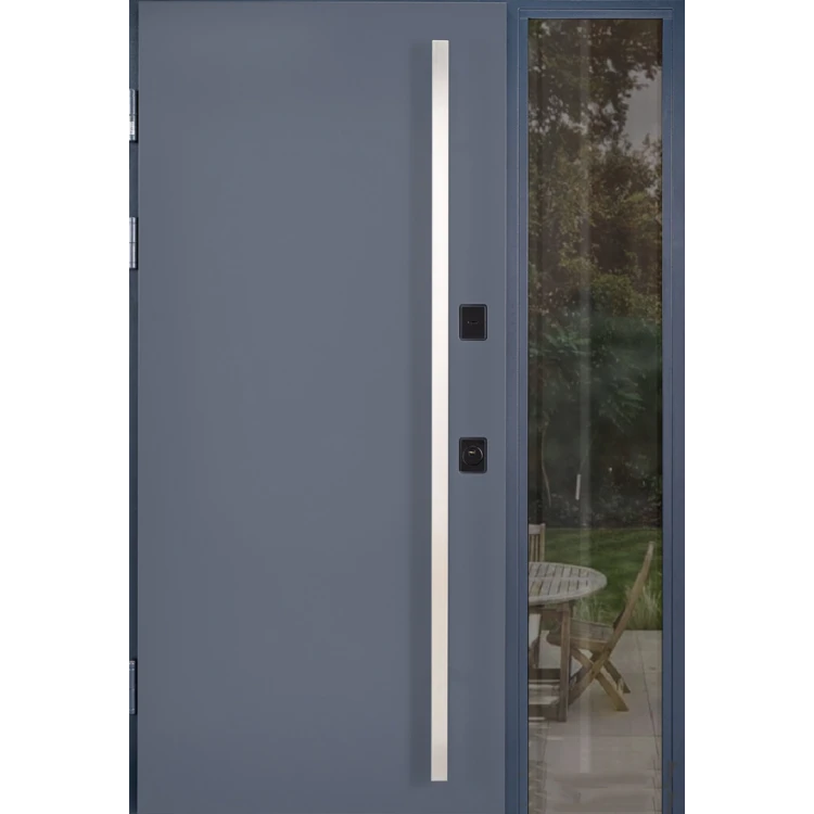 Simpli Frame Gray з фрамугою, терморозривом та дотягувачем