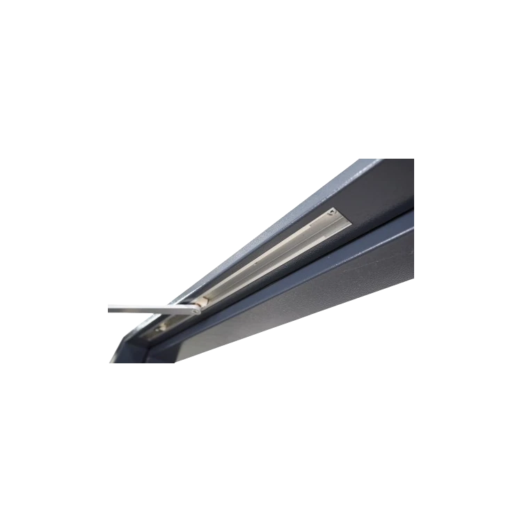 Simpli Frame Gray з фрамугою, терморозривом та дотягувачем