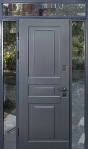 Scandi Frame Gray с терморазрывом и фрамугой