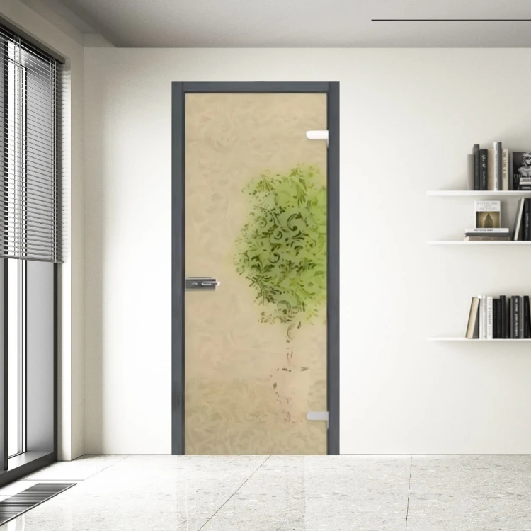 Скляні двері All-glass 02 Grey