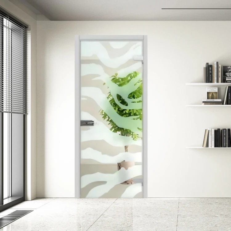 Скляні двері All-glass 03 White