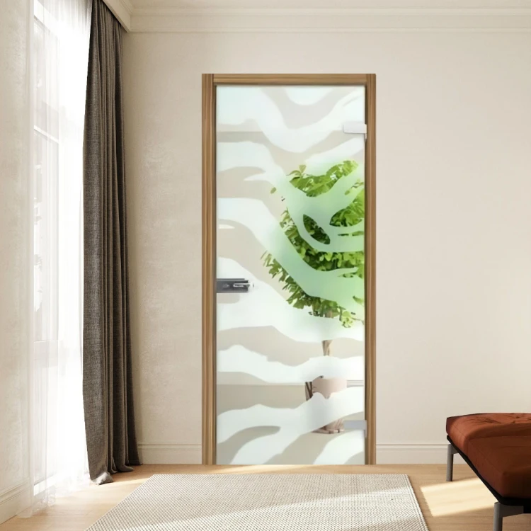 Скляні двері All-glass 03 Zingana