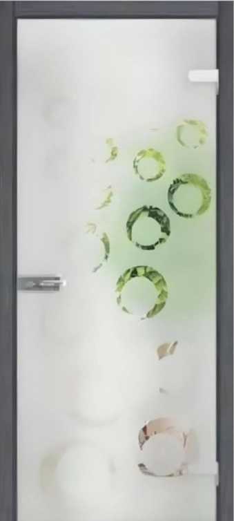 Скляні двері All-glass 10 Grey