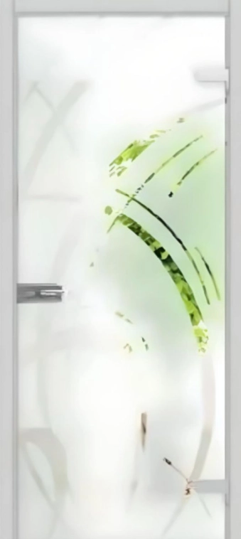 Скляні двері All-glass 15 White
