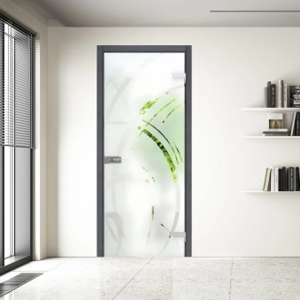 Стеклянные двери All-glass 15 Grey