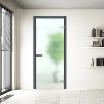 Стеклянные двери All-glass 23 Grey