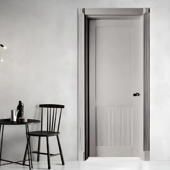 Межкомнатные двери из массива клёна Elegia Gray
