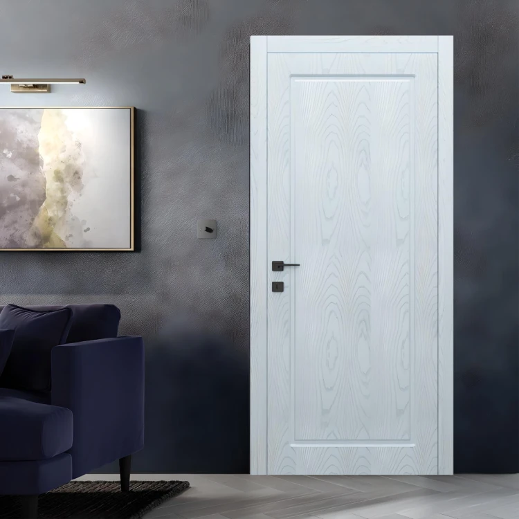 Двери Classic Wood СW07 Dooris Крашеный шпон ясеня · Серый