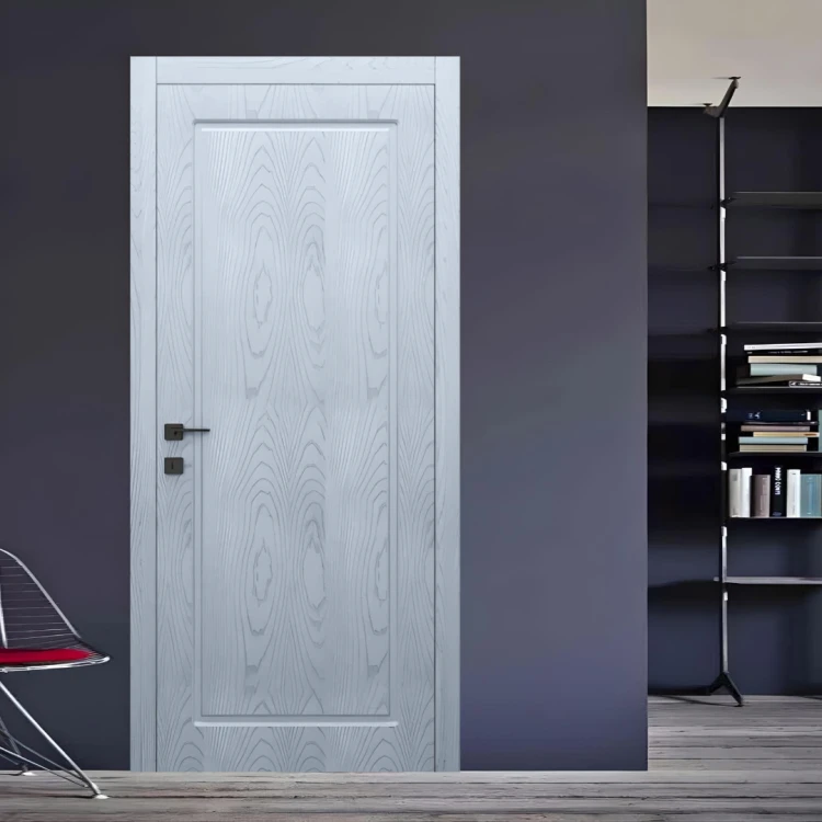 Двери Classic Wood СW07 Dooris Крашеный шпон ясеня · Серый