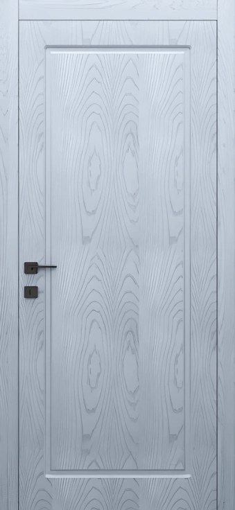 Двери Classic Wood СW07 Dooris Крашеный шпон ясеня · Серый