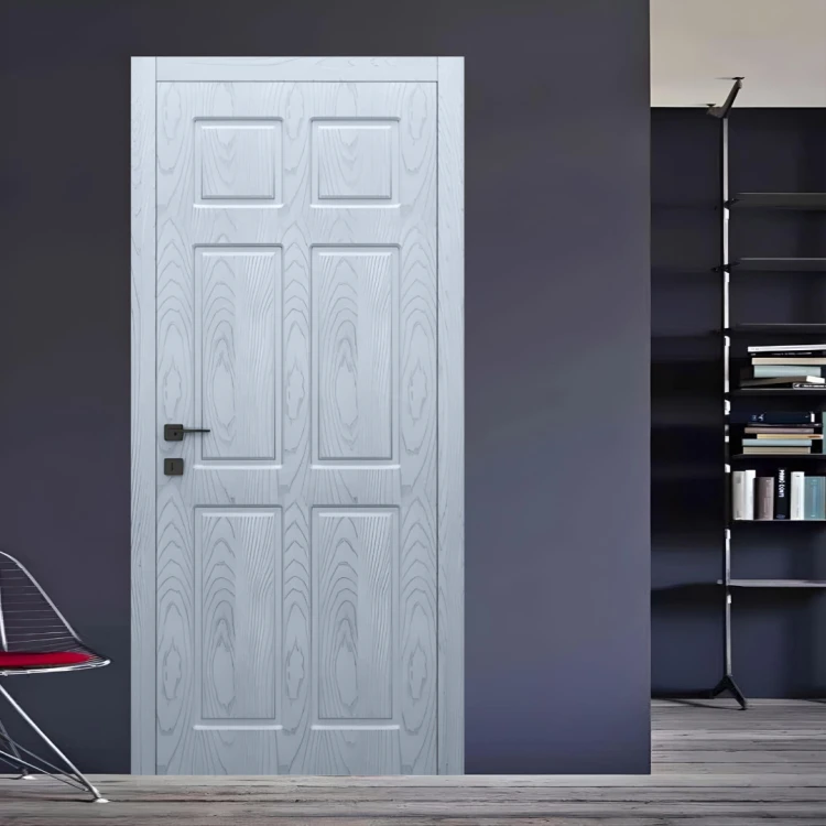 Двери Classic Wood СW16 Dooris Крашеный шпон ясеня · Серый