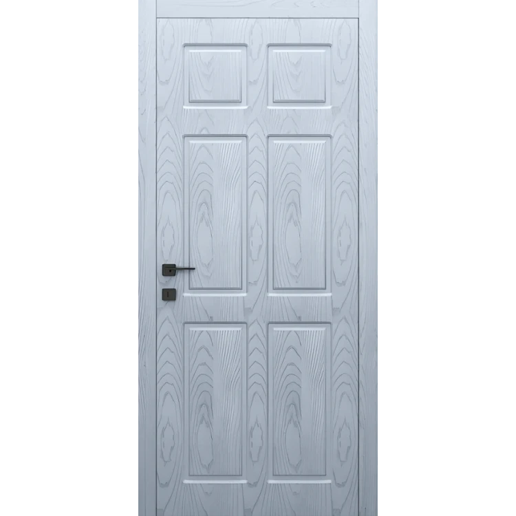 Двери Classic Wood СW16 Dooris Крашеный шпон ясеня · Серый