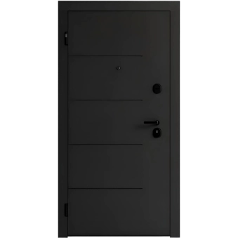 Двери в квартиру Basic F 101 Терморазрыв · Акация темная
