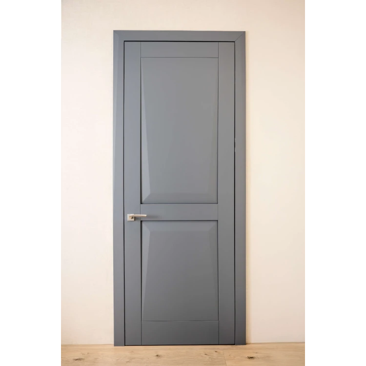 Міжкімнатні двері з масиву вільхи Novara Gray Neoclassic
