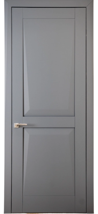 Міжкімнатні двері з масиву вільхи Novara Gray Neoclassic