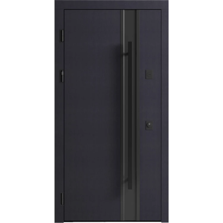 Двери в дом Ultra Lux F 203 · Терморазрыв · 3-х контурные