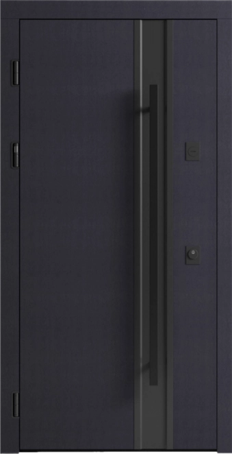 Двери в дом Ultra Lux F 203 · Терморазрыв · 3-х контурные